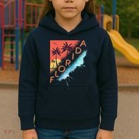 Florida Beach Vacation Kids Hoodie thumb 3
