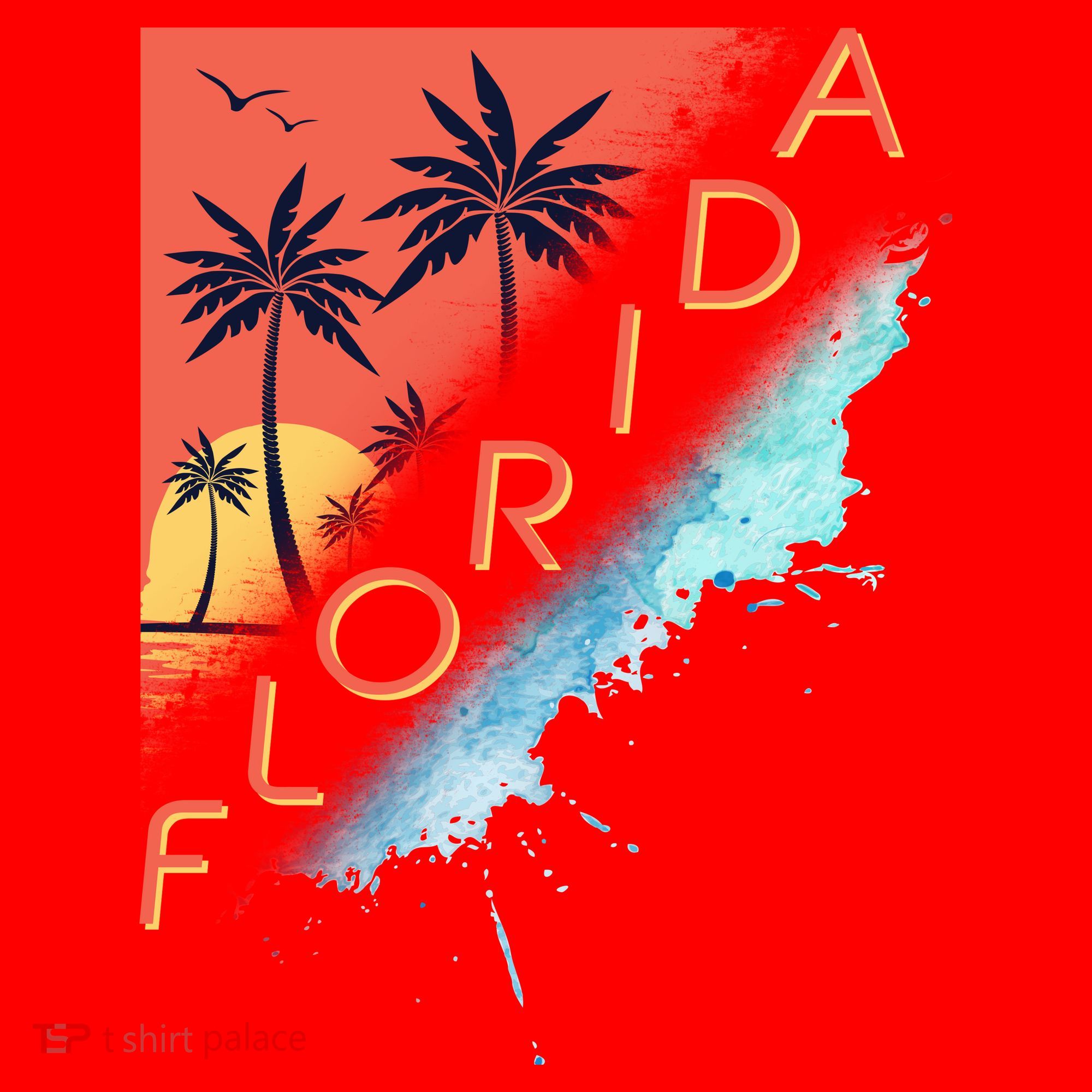 Florida Beach Vacation Santa Hat