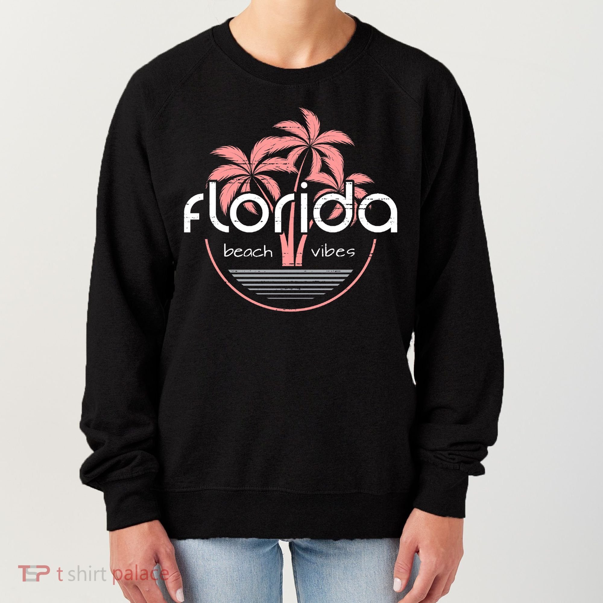Florida Beach Vibes Retro  Women's Sweatshirt