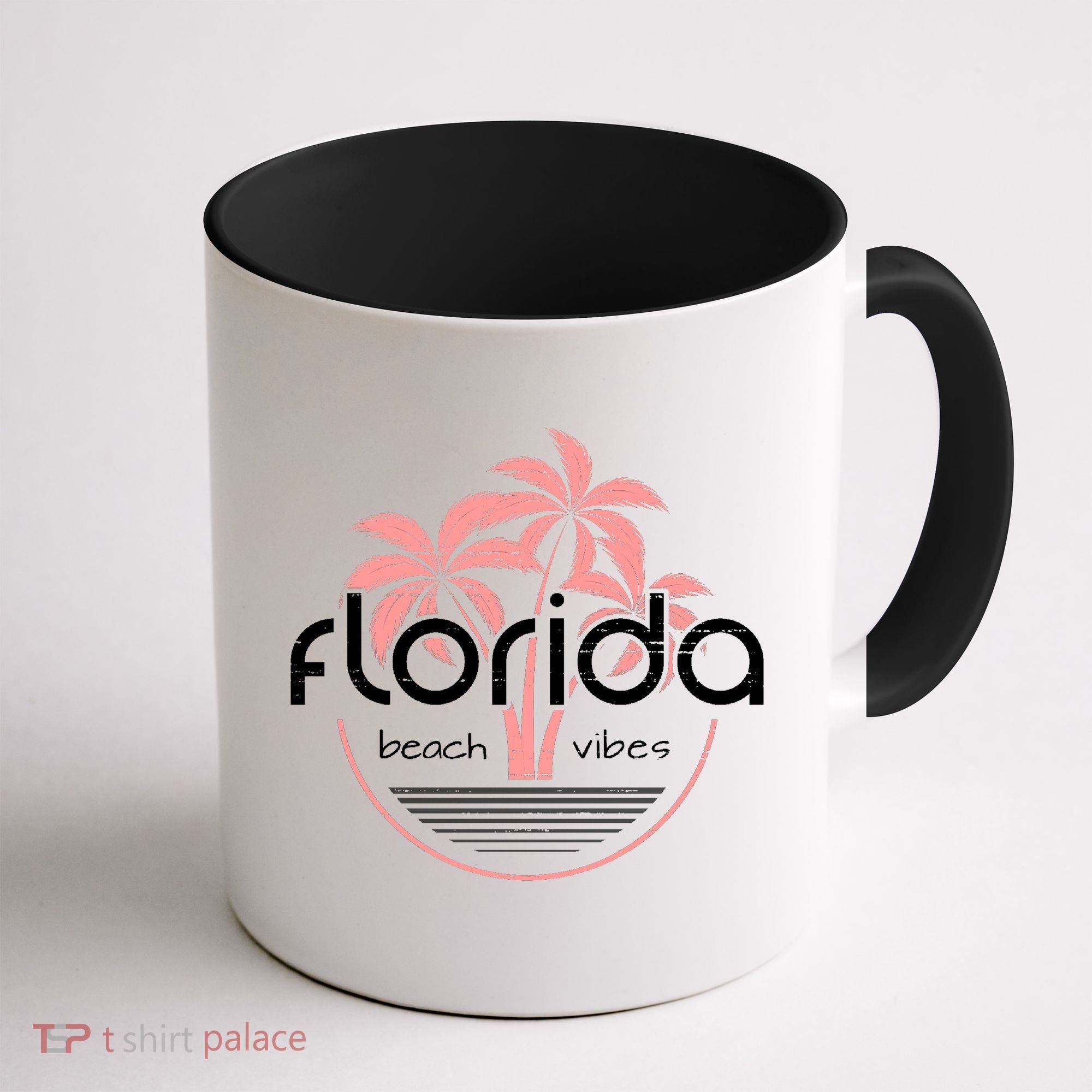 Florida Beach Vibes Retro  Coffee Mug