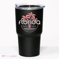 Florida Beach Vibes Retro  Tumbler thumb 0