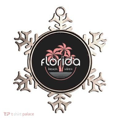 Florida Beach Vibes Retro  Ornament