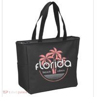 Florida Beach Vibes Retro  Tote Bag thumb 2
