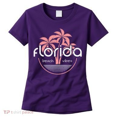 Florida Beach Vibes Retro  Women's T-Shirt