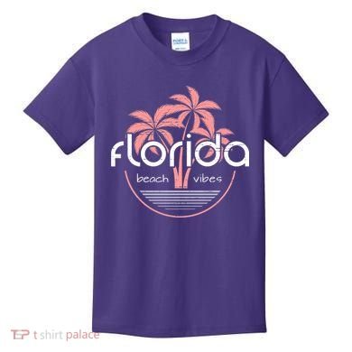 Florida Beach Vibes Retro  Kids T-Shirt