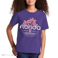Florida Beach Vibes Retro  Kids T-Shirt thumb 2