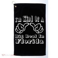 Florida Big Deal Golf Towel thumb 0