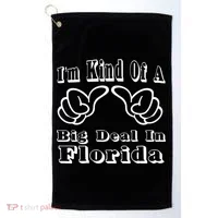 Florida Big Deal Golf Towel thumb 0