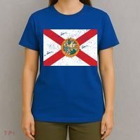 Florida Flag Distressed Vintage T-Shirt thumb 4