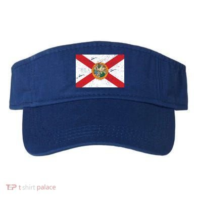 Florida Flag Distressed Vintage Visor