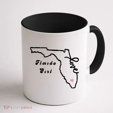 Florida Girl Coffee Mug back