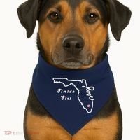 Florida Girl USA-Made Doggie Bandana thumb 1
