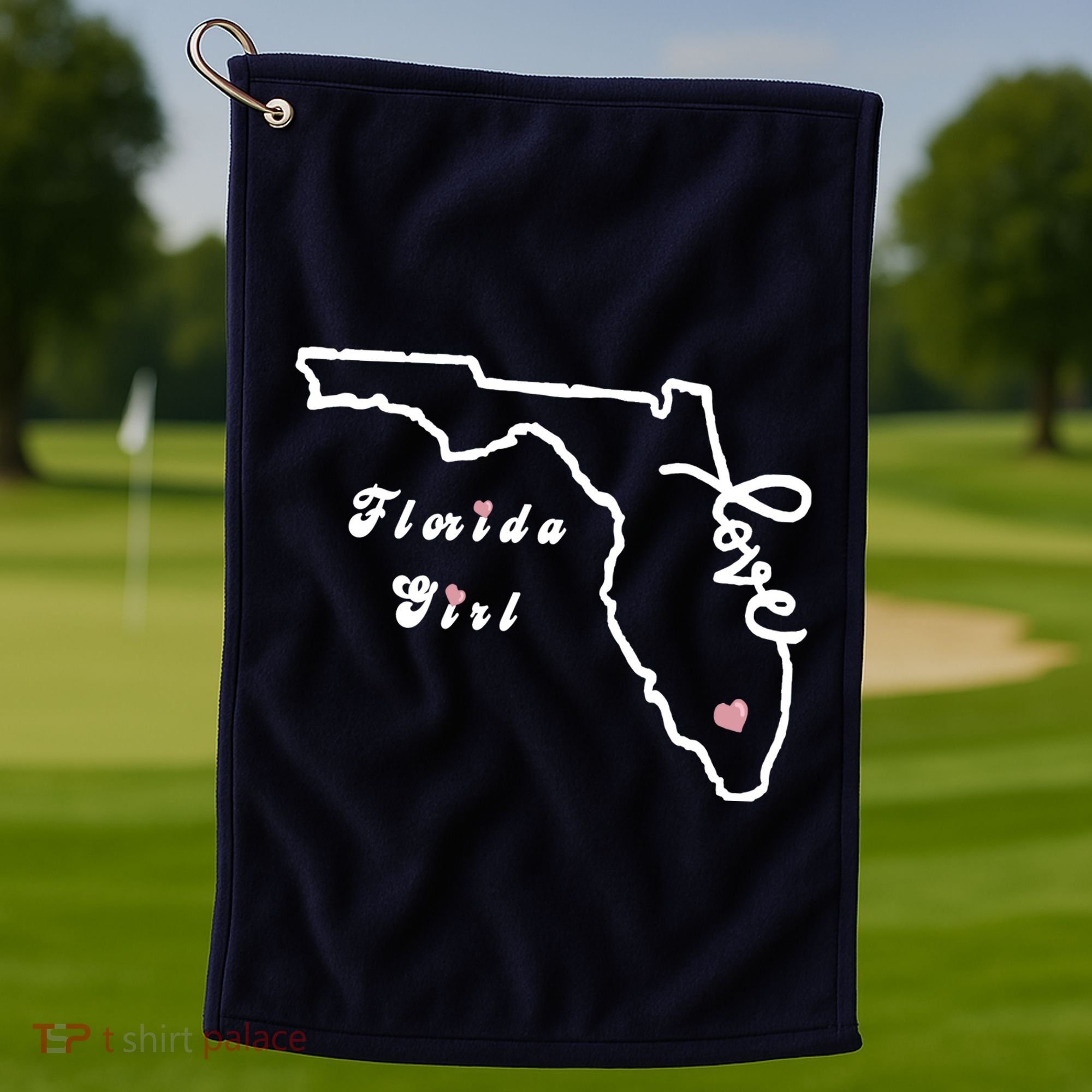 Florida Girl Golf Towel