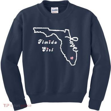 Florida Girl Kids Sweatshirt