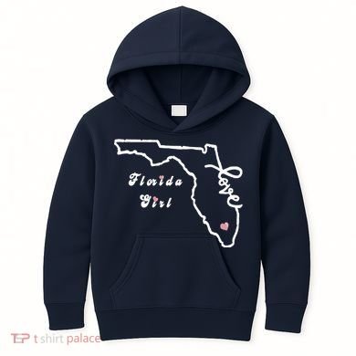 Florida Girl Kids Hoodie