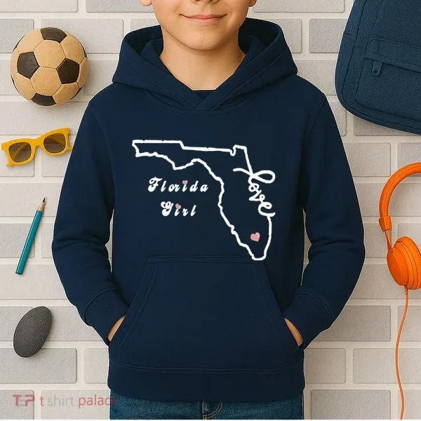 Florida Girl Kids Hoodie