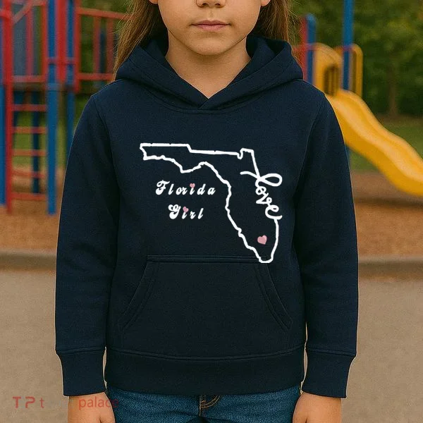 Florida Girl Kids Hoodie