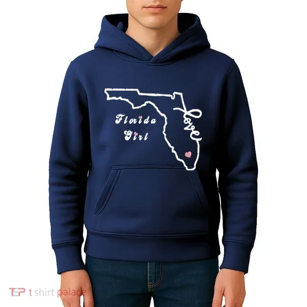Florida Girl Kids Hoodie