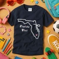 Florida Girl Kids T-Shirt thumb 3
