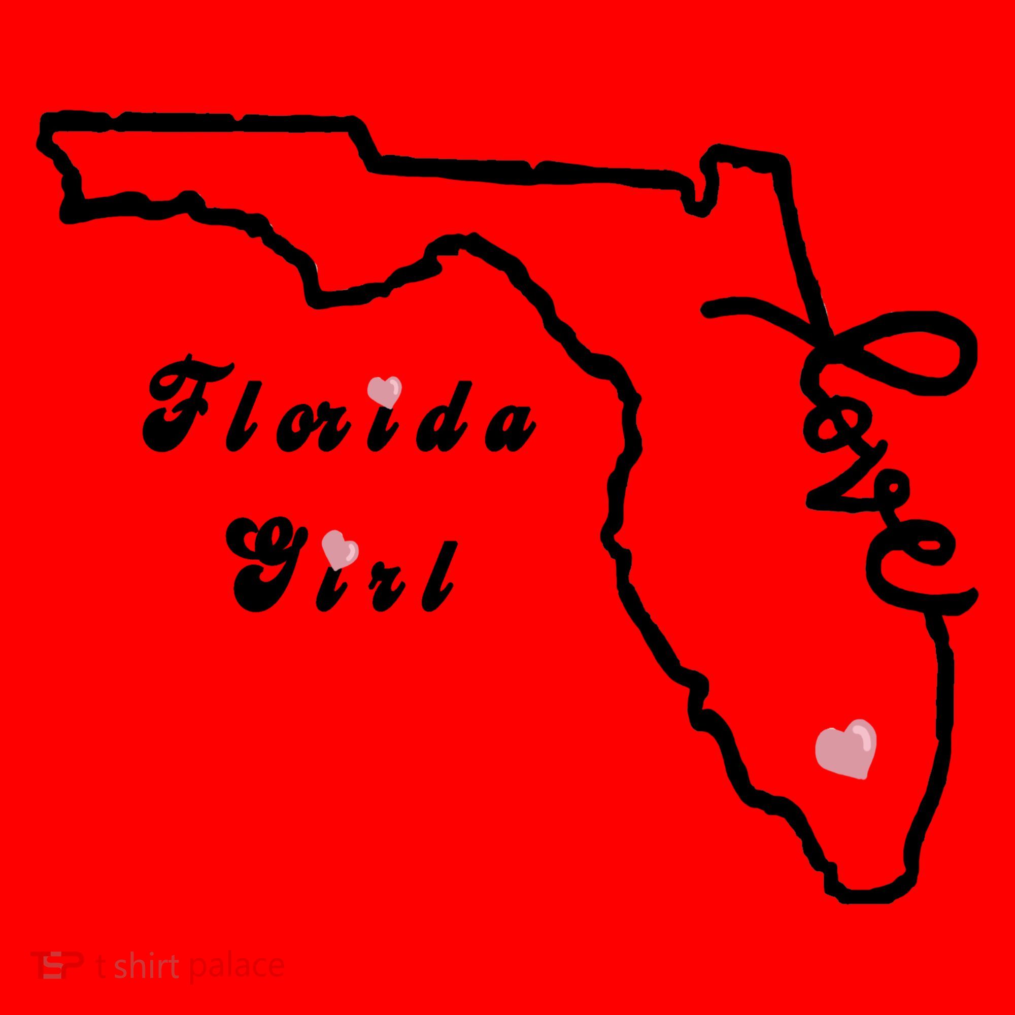 Florida Girl Santa Hat