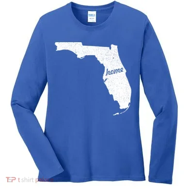 Florida Home State Women's Long Sleeve Shirt