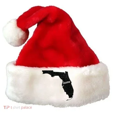 Florida Home State Santa Hat