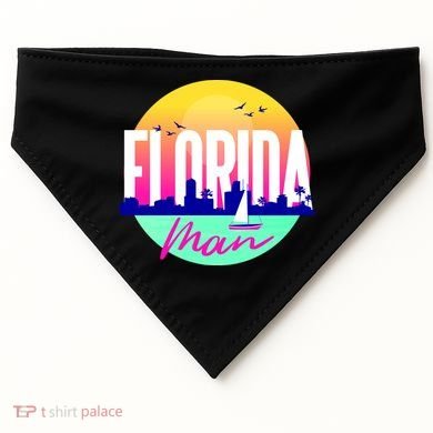 Florida Man USA-Made Doggie Bandana