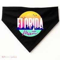 Florida Man USA-Made Doggie Bandana thumb 0
