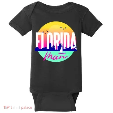 Florida Man Baby Bodysuit