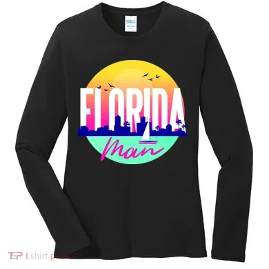 Florida Man Women's Long Sleeve Shirt