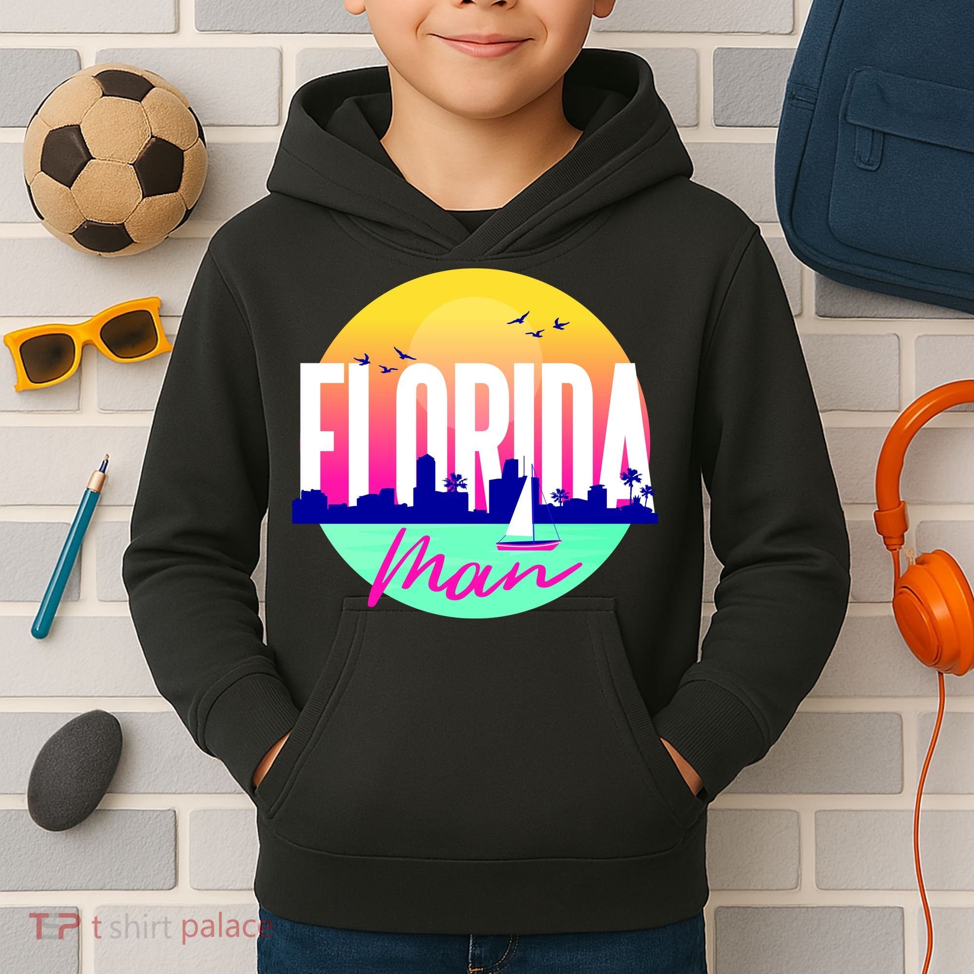Florida Man Kids Hoodie