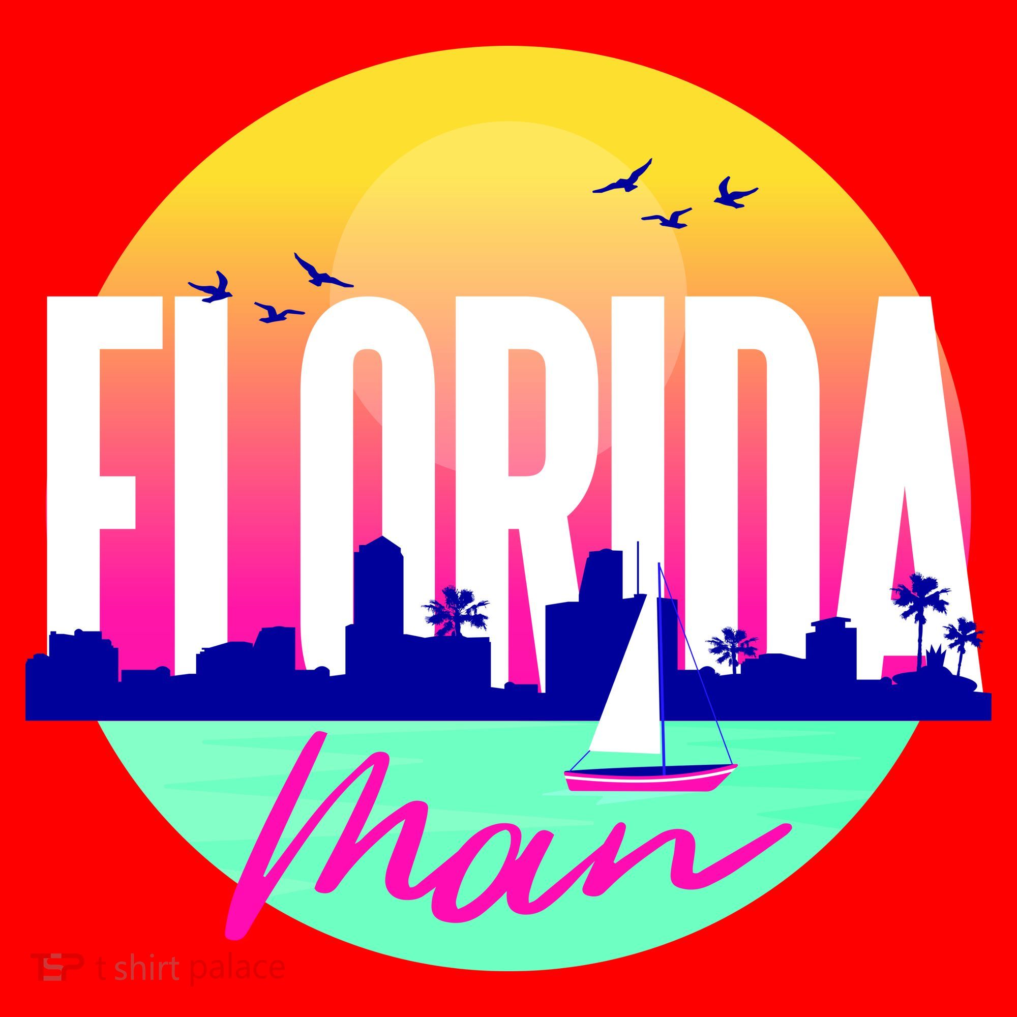 Florida Man Santa Hat