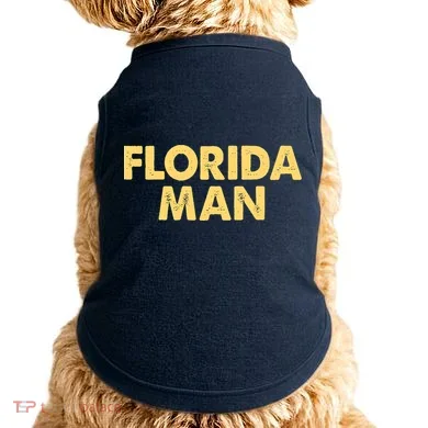 Florida Man Meme Doggie Tank