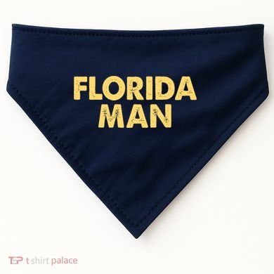 Florida Man Meme USA-Made Doggie Bandana