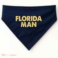 Florida Man Meme USA-Made Doggie Bandana thumb 0