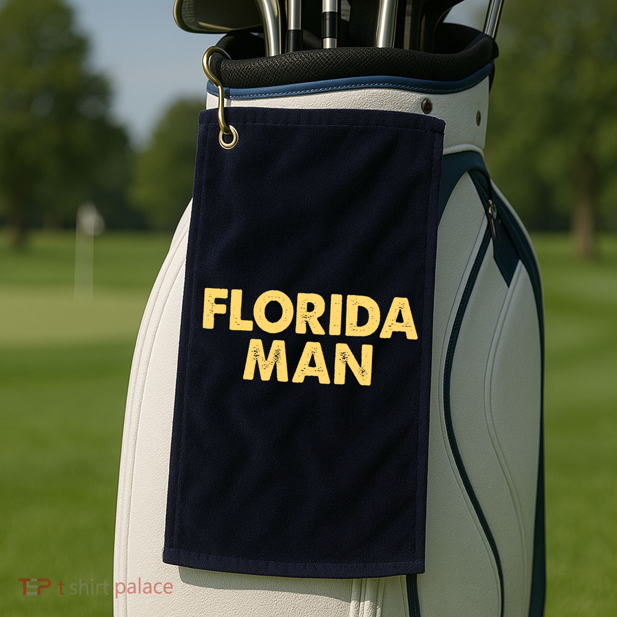 Florida Man Meme Golf Towel