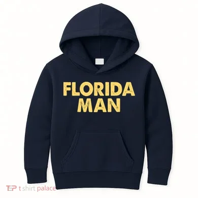 Florida Man Meme Kids Hoodie
