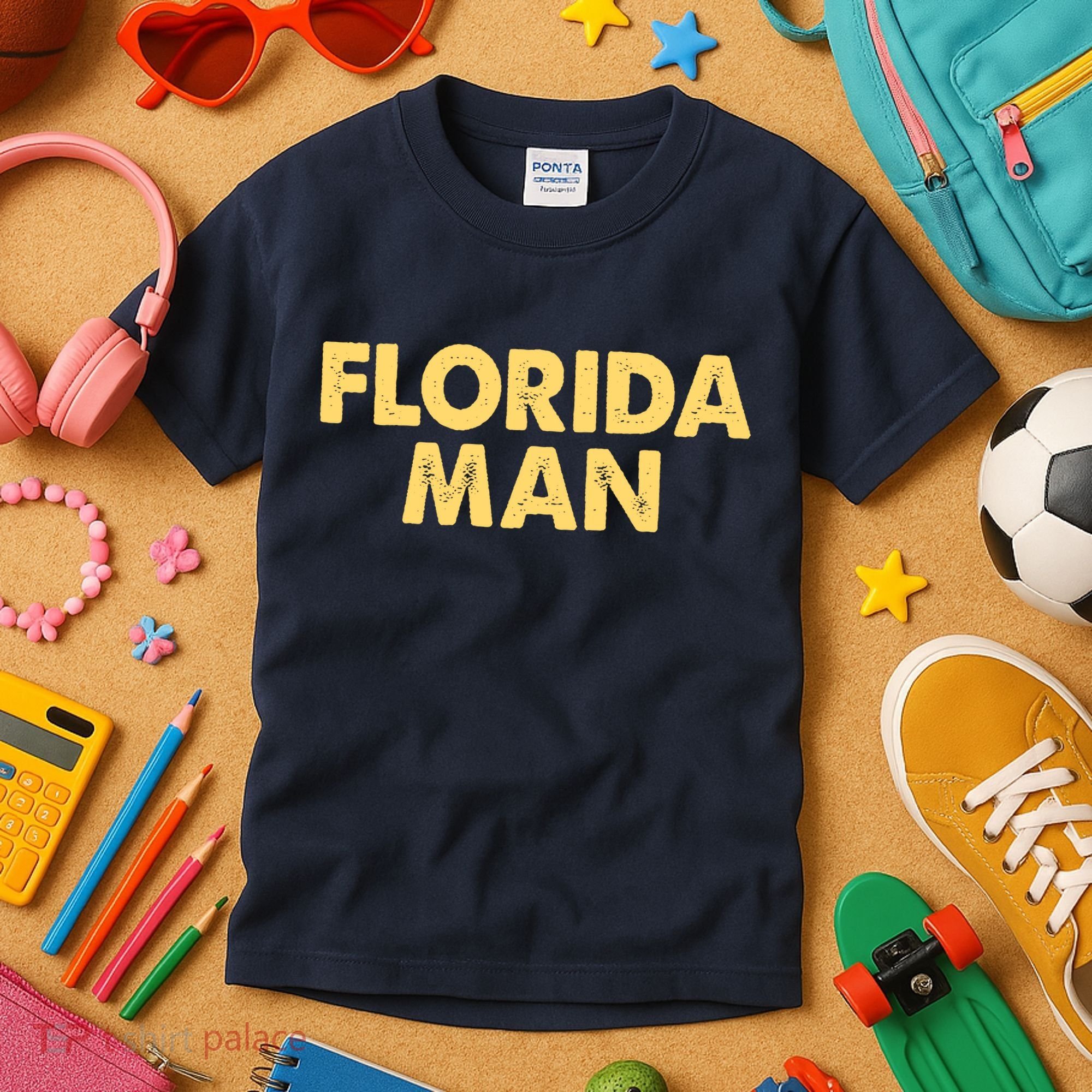 Florida Man Meme Kids T-Shirt