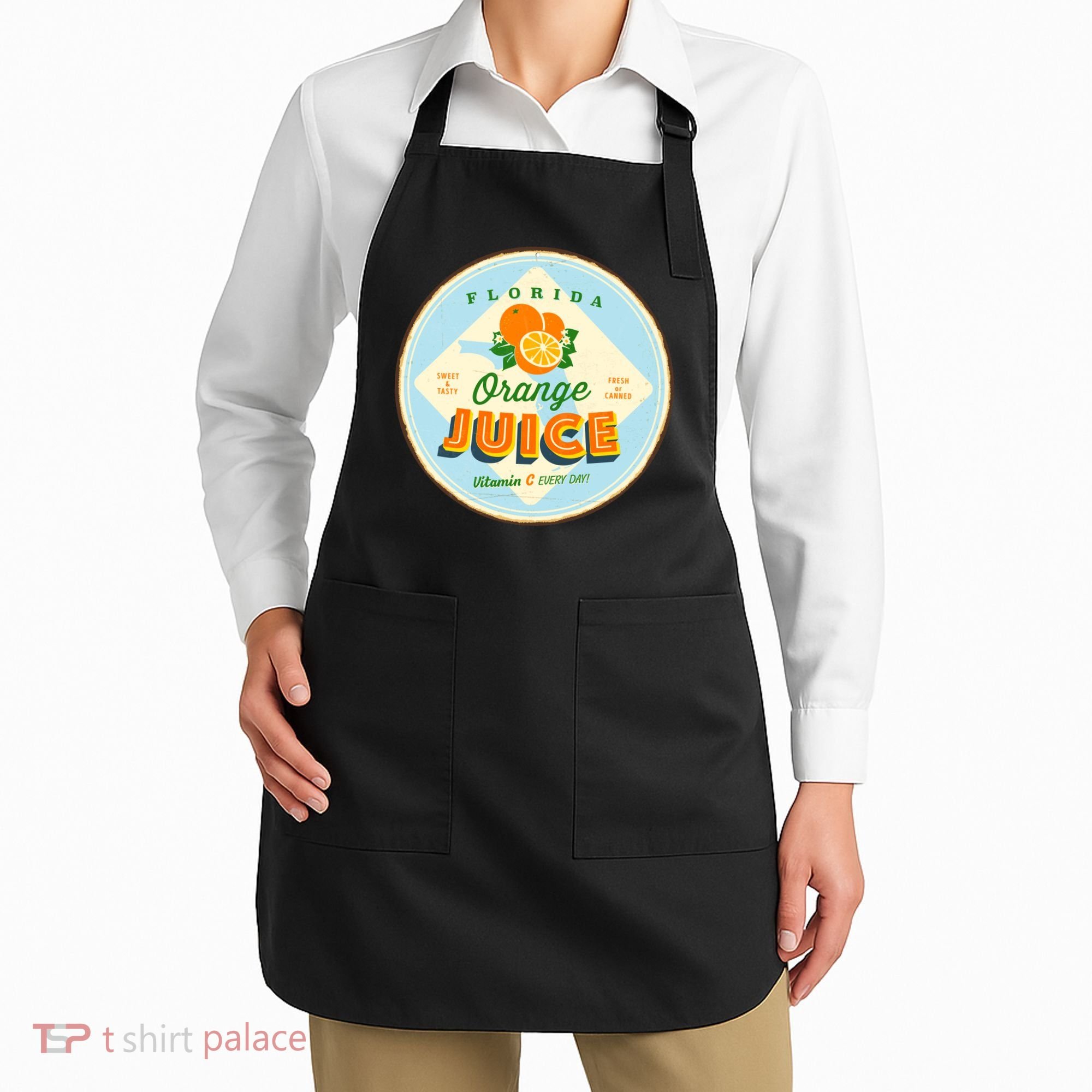 Florida Orange Juice Vitamin C Everyday Apron