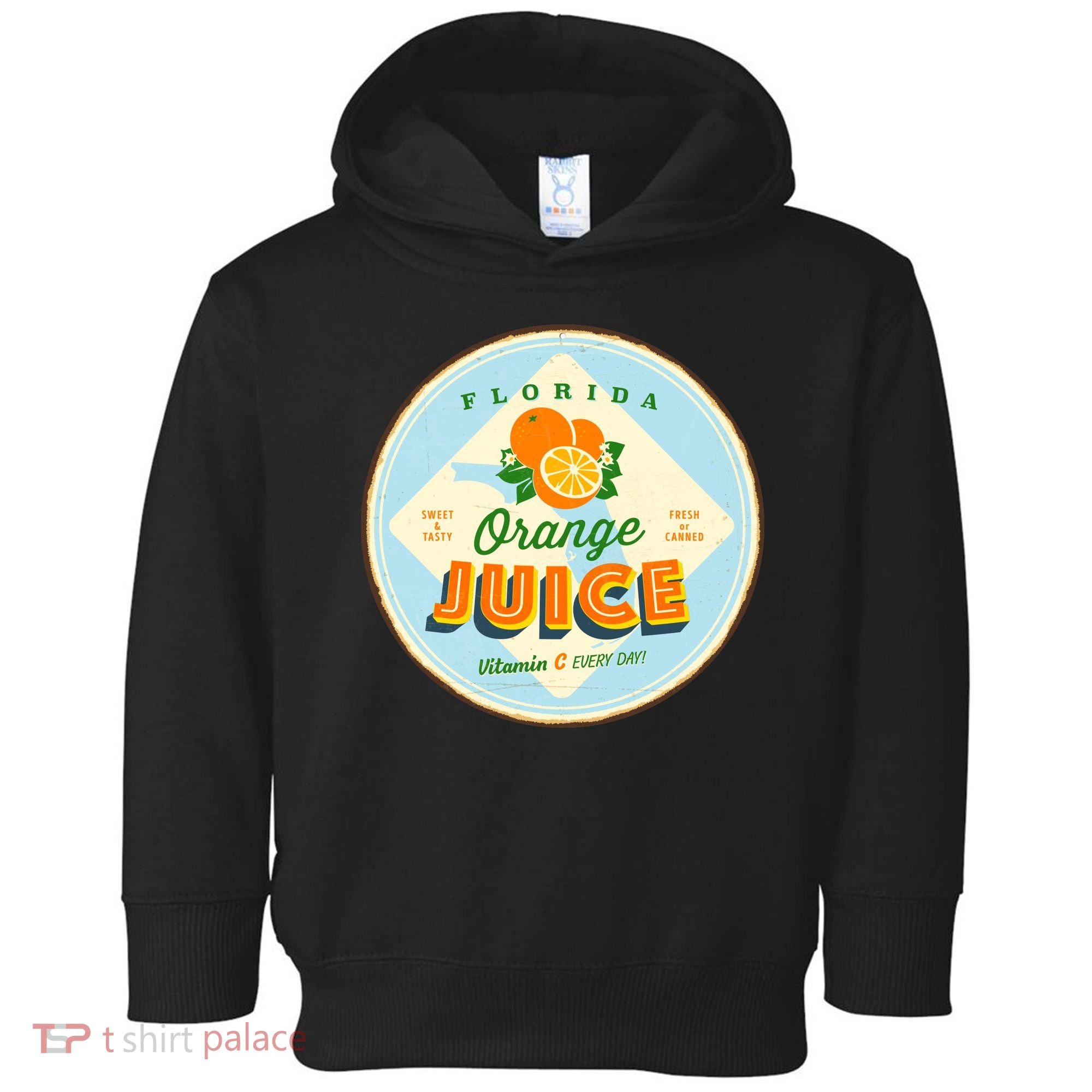 Florida Orange Juice Vitamin C Everyday Toddler Hoodie