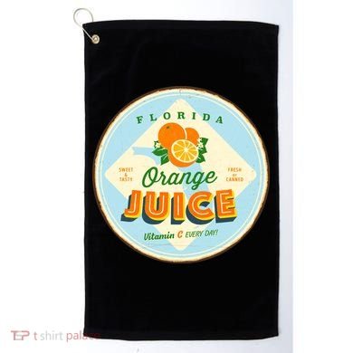 Florida Orange Juice Vitamin C Everyday Golf Towel