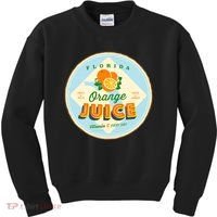Florida Orange Juice Vitamin C Everyday Kids Sweatshirt thumb 0