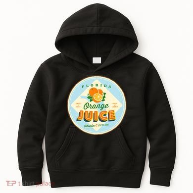 Florida Orange Juice Vitamin C Everyday Kids Hoodie