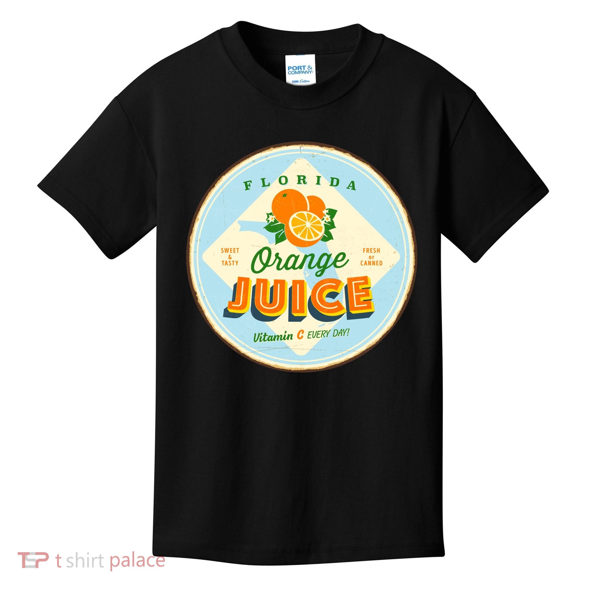 Florida Orange Juice Vitamin C Everyday Kids T-Shirt