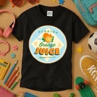 Florida Orange Juice Vitamin C Everyday Kids T-Shirt thumb 3