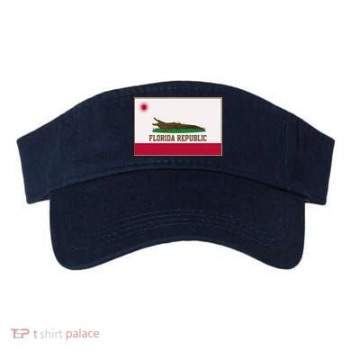 Florida Republic Vintage Alligator Flag Visor