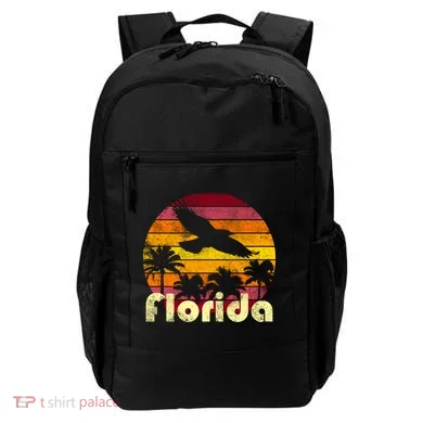 Florida Retro Sunset Backpack