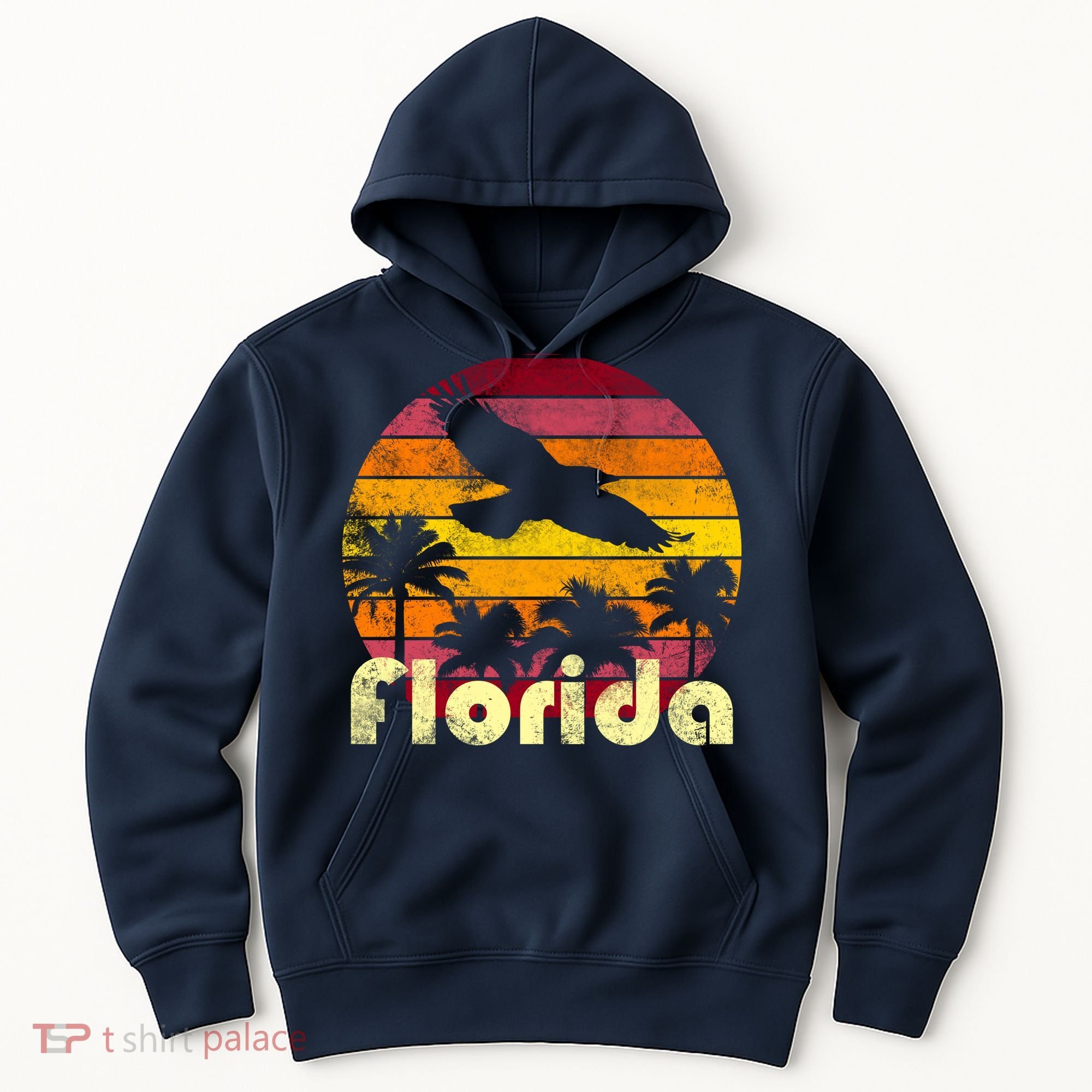 Florida Retro Sunset Hoodie