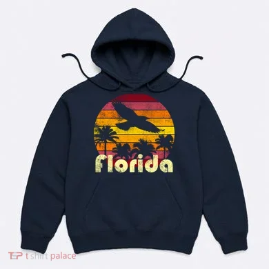 Florida Retro Sunset Hoodie