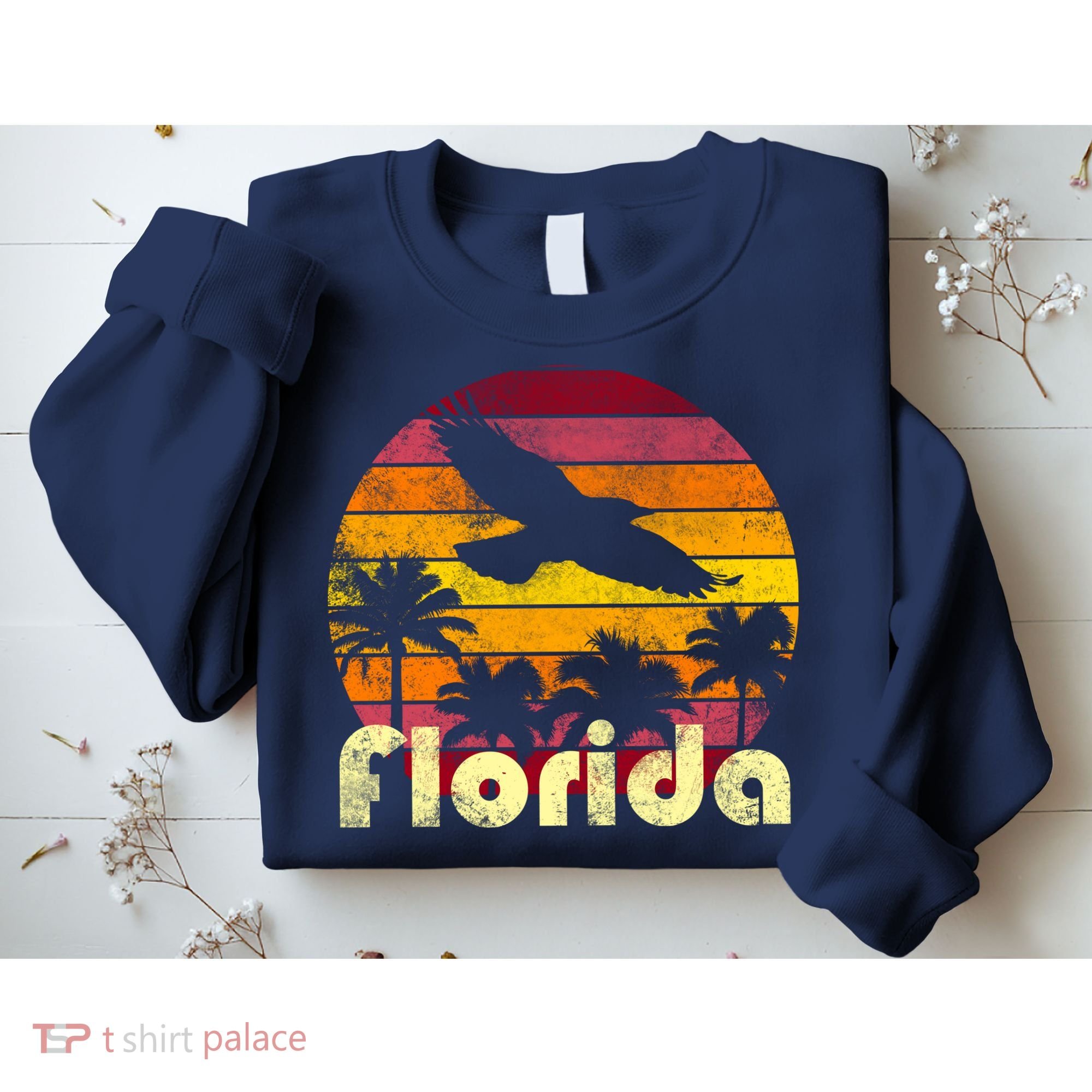 Florida Retro Sunset Sweatshirt